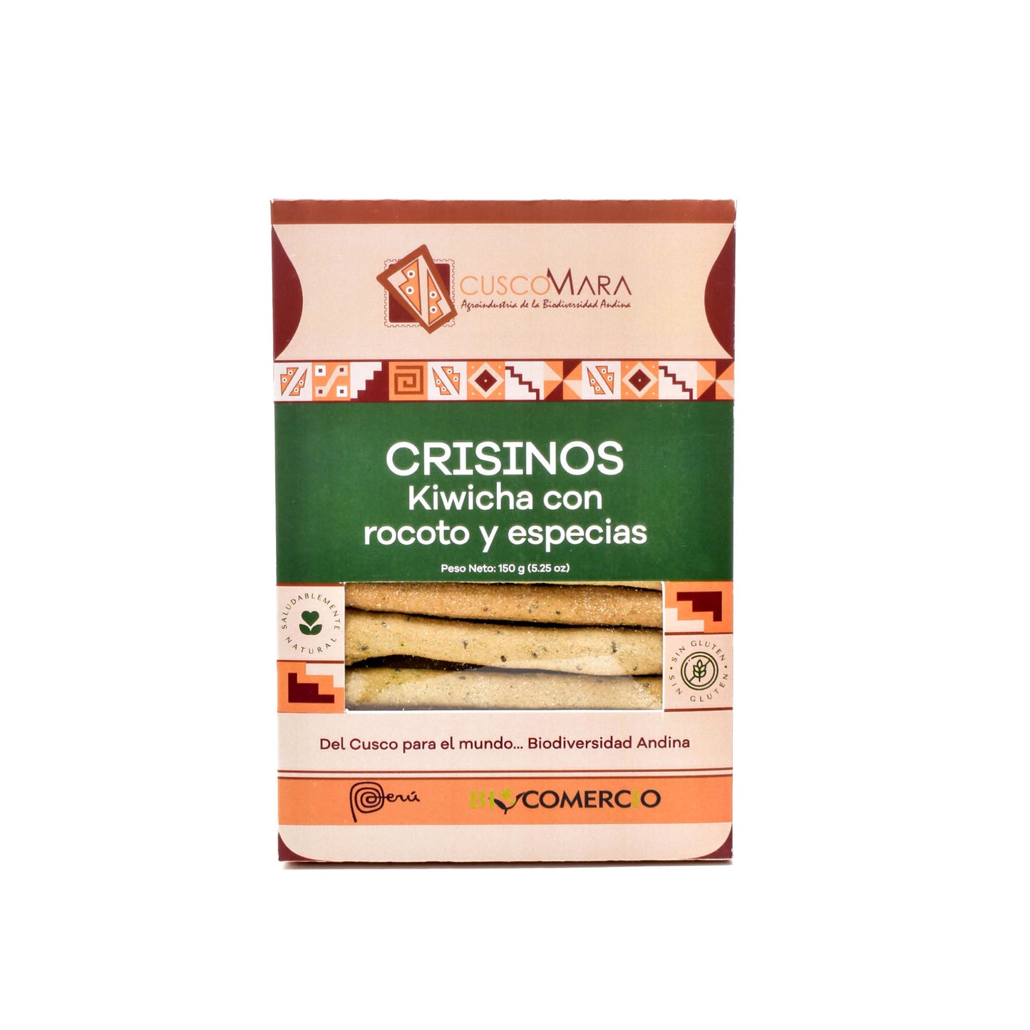 Crisinos Kiwicha with Rocoto and Spices x 150g