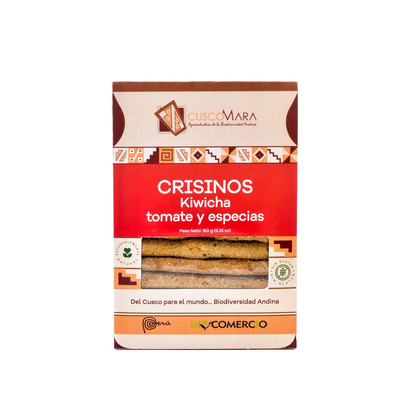 Crisinos Kiwicha with Tomato and Spices x 150g