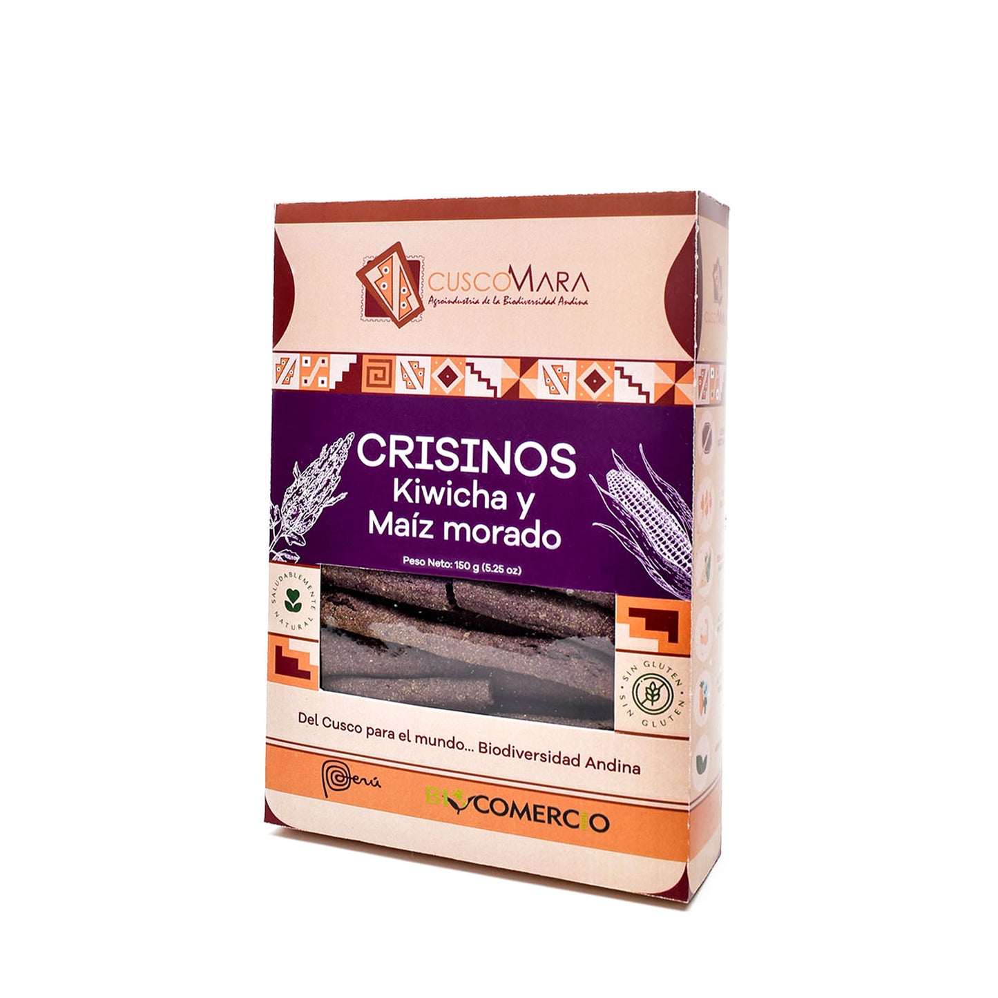 Crisinos Kiwicha and Purple Corn x 150g